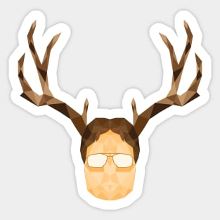 The Office – Schrute Buck Geometric Art Sticker